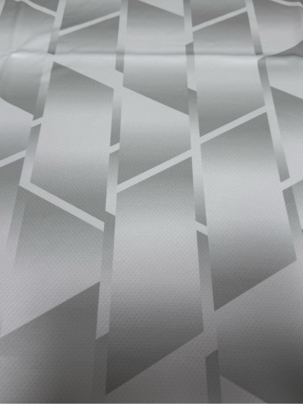 Puma White and Gray Soccer Jersey with Pink Trim - Picture 2 of 9